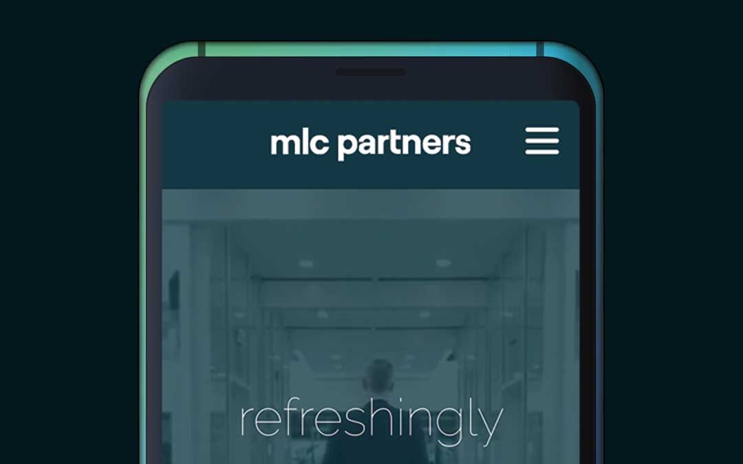 MLC Partners website design and build