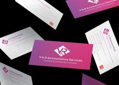 V & R Accountancy Services Brand Identity