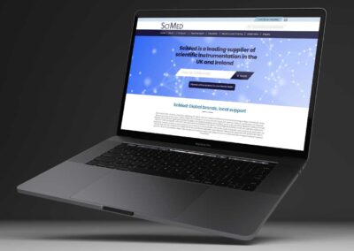SCIMED website design and build